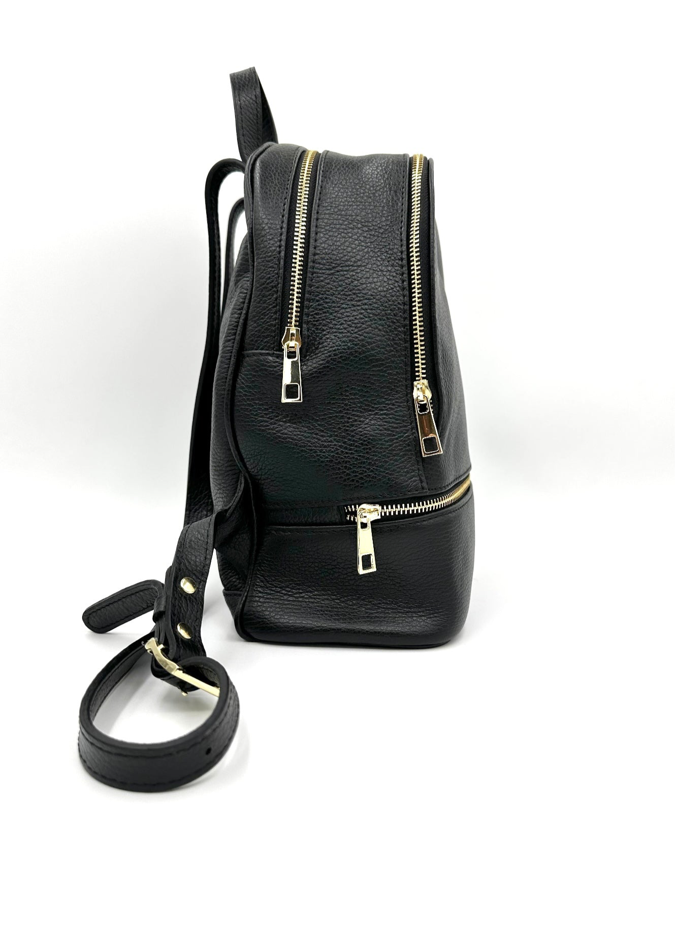 zaino donna in pelle martellata