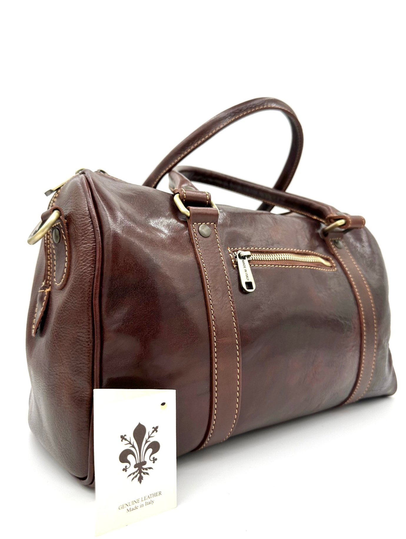 Baulotto in cuoio unisex