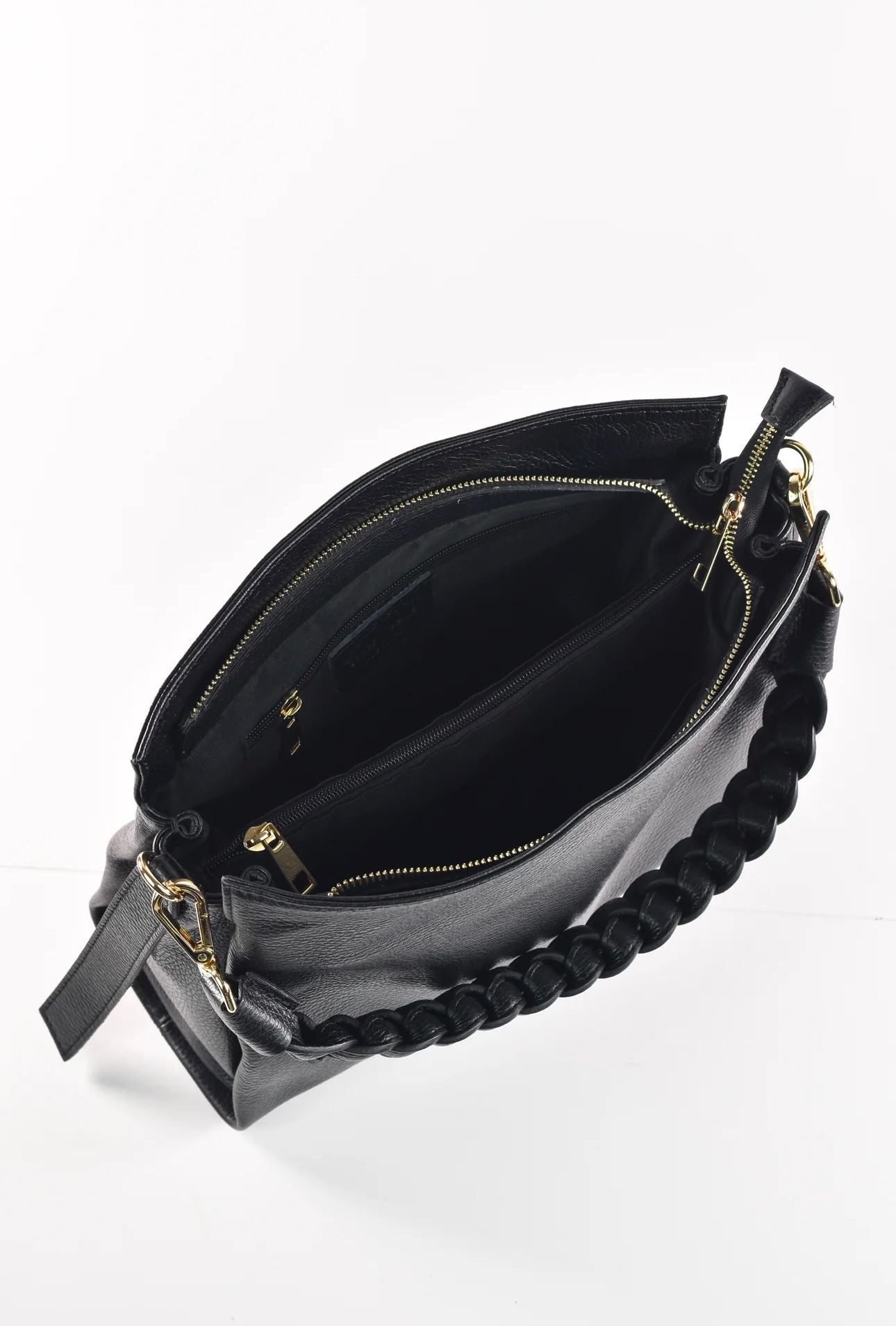 Borsa con treccia