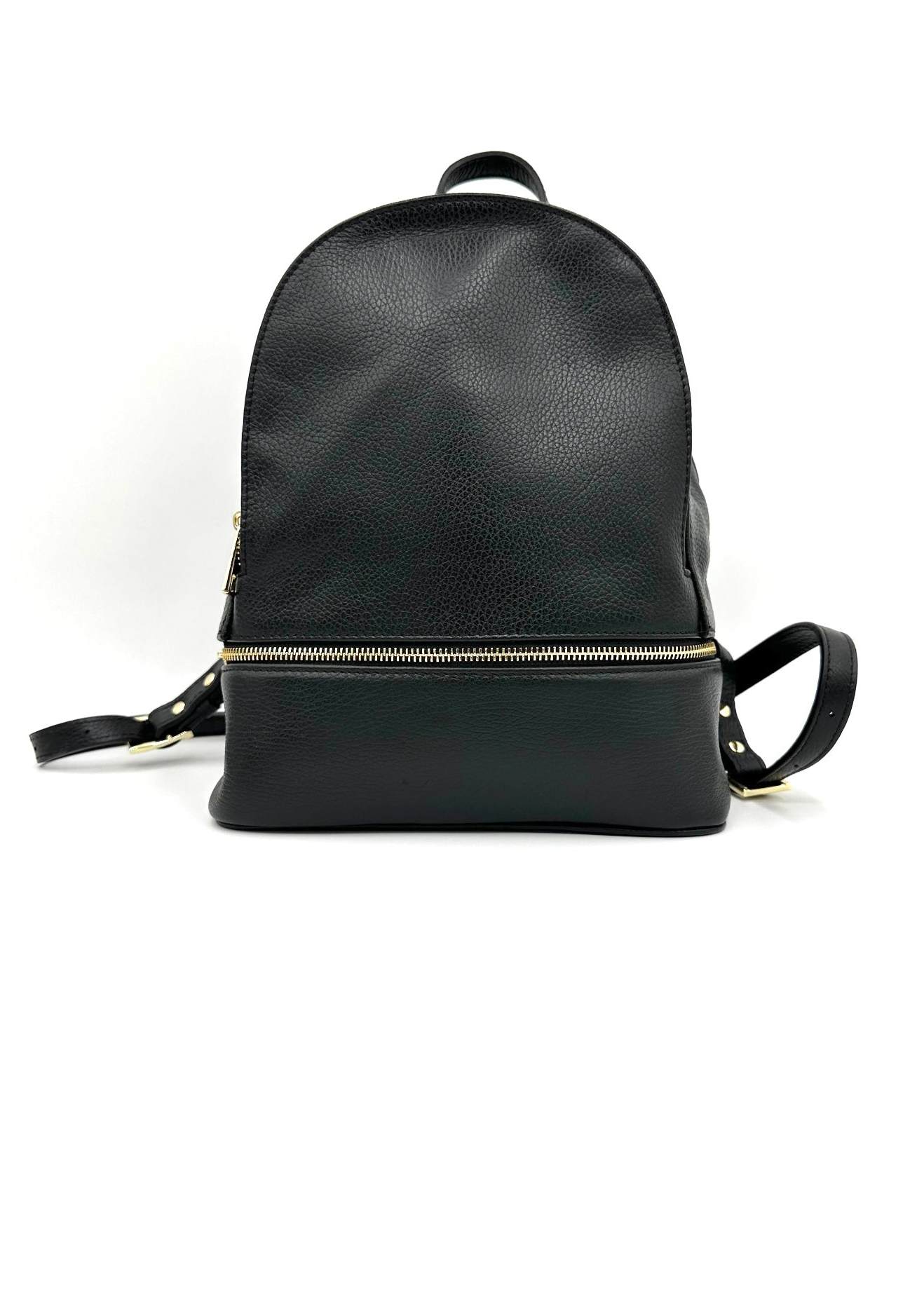 zaino donna in pelle martellata