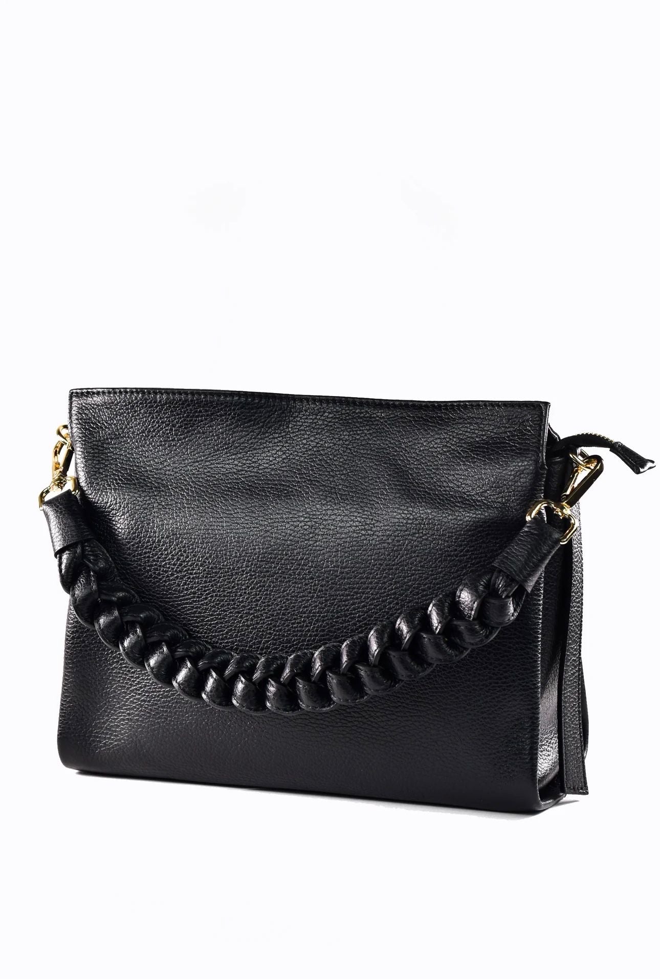 Borsa con treccia
