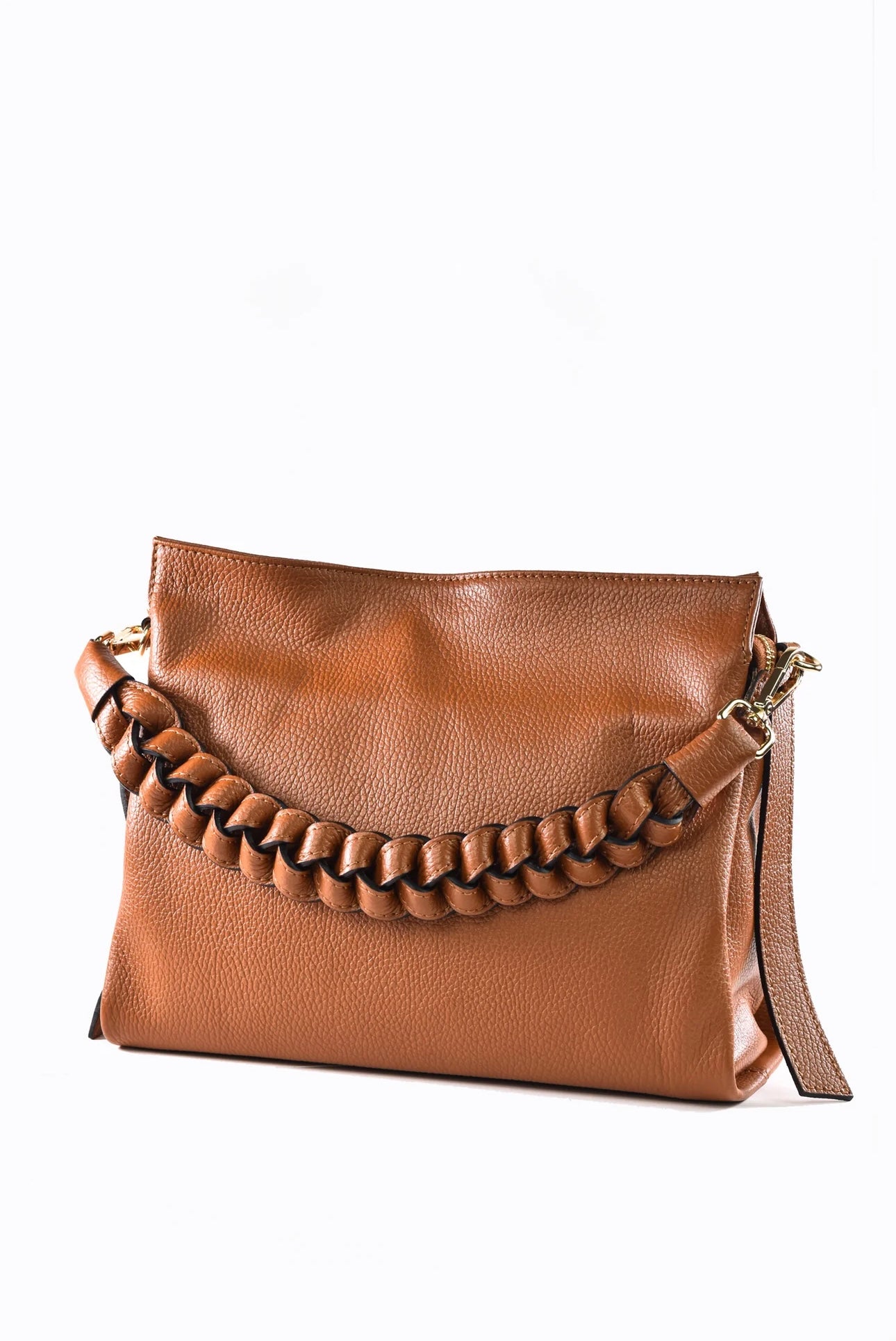 Borsa con treccia